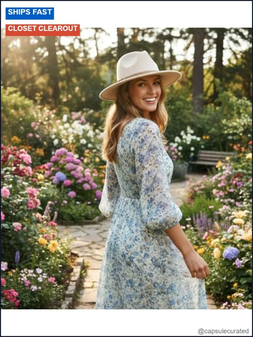 Classic Felt Fedora Wide Brim Hat with Belt Buckle, Adjustable Drawstring,
